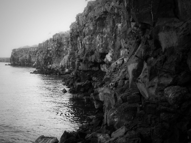Rock cliffs
